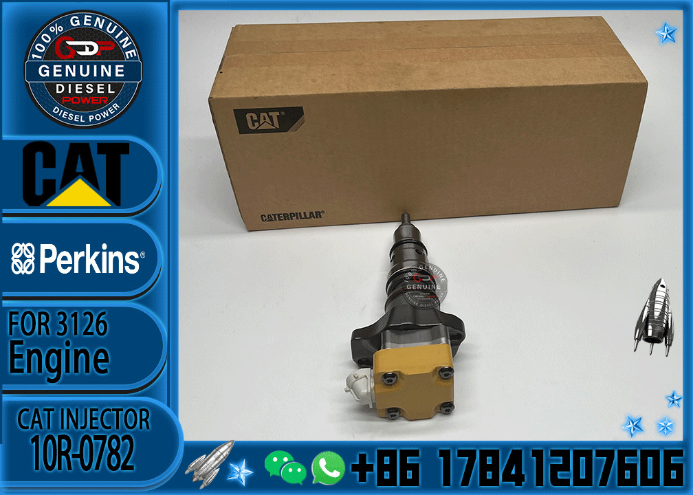 Common Rail Fuel E322c Engine 3126B Injector 10R-0782 171-9704 178-6432 188-1320 173-9379 4CR0197 198-4752