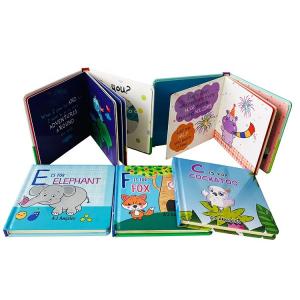 Quality Reusable Hardbound CMYK Color Cardboard Book Printing wholesale