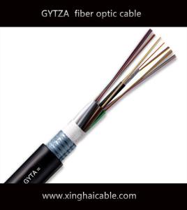 Quality 24 core GYTA APL armored single mode fiber optic cable 1km price wholesale