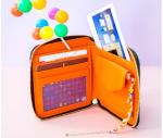 New square wallet lovely female multi-functional hand-painted animals