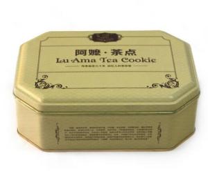 Quality Decorative D Shape Tin Box for Sale wholesale