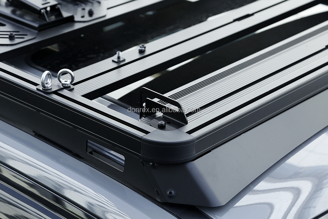 Black Roof Rack Mount Brackets SUS304 Led Light Bar Mounts Bracket