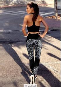 Quality 2 Pcs Women Fitness Yoga Set Gym High Elastic Training Clothes Women Stretch Sport Leggings And Top Workout Yoga Wear Fo wholesale