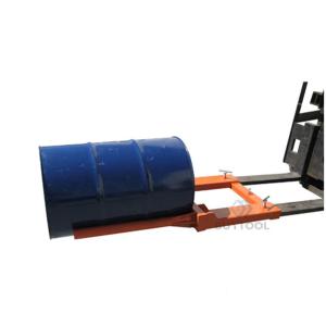 Quality Electric Hydraulic Fork Mounted Drum Handling Equipments Barrel Hoist Clamp 300kg wholesale