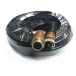 5 Pin Aviation Chassis Male Female Connector Metal Copper Material
