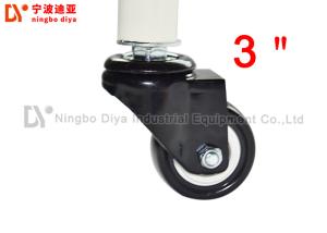 Quality 2 Inch Black Industrial Caster Wheels PZ WX 2 PU Without Brake wholesale