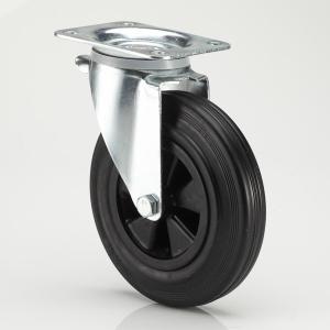Quality Waste container rubber caster 200mm wholesale
