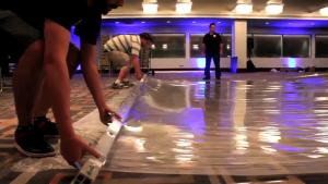 Quality Indoor Screen Holographic Projection Film High Definition For Hologram Advertising wholesale