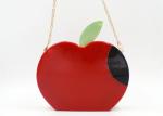 Fashion Apple Shape Evening Clutch Bags Red Everyday Clutch Purse For Party