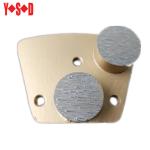 Lavina Trapezoid Diamond Grinding Plate Sintered Process 65mn Steel Material