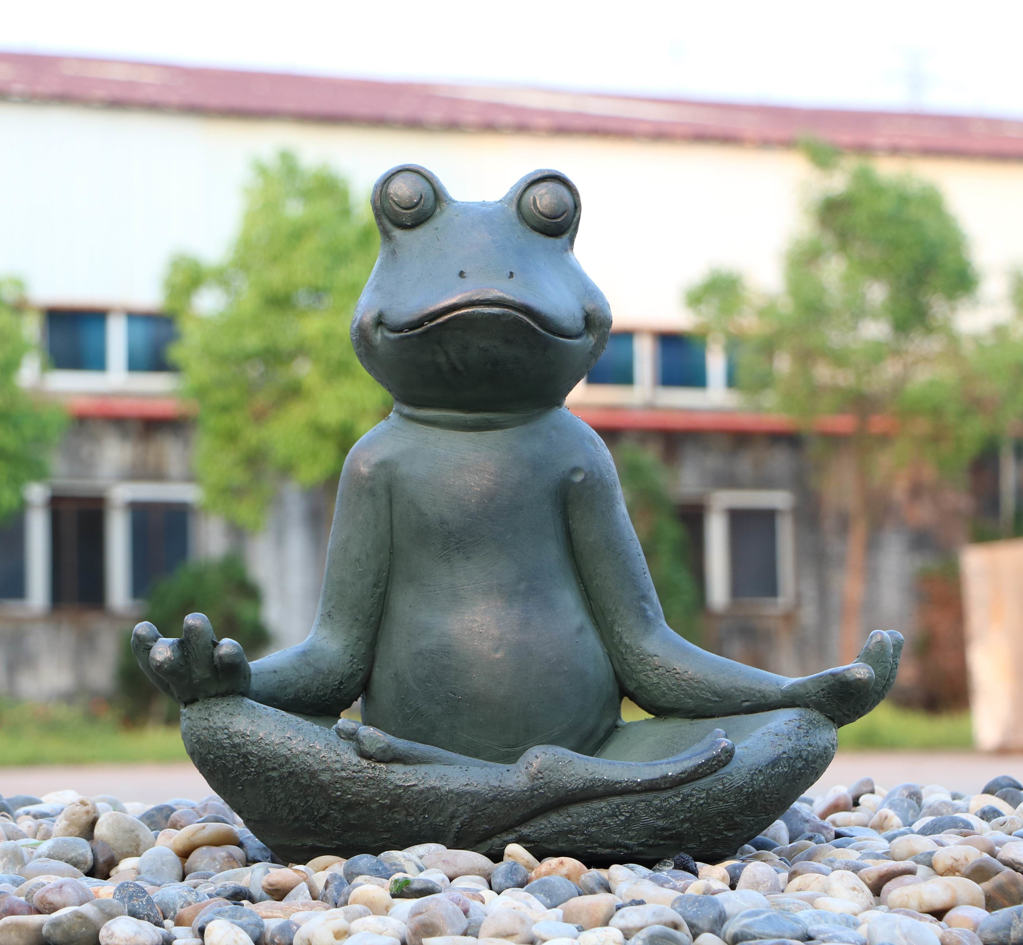 Distinctive Frog Water Fountain Outdoor Garden Fountains Environmental Friendly
