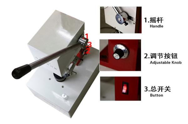 Flip Off Aluminum Tops 20mm Vial Crimper Crimping Tool 380v / 220v vial crimping