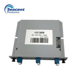 Quality 1270~1610nm Passive Cwdm Mux , Fiber Cwdm 4 Channel 3 Year Warranty wholesale