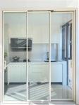 Weatherproof Aluminium Sliding Security Doors , Residential Large Sliding Glass