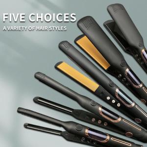 Quality PTC Heating Hair Curler Flat Iron Ceramic Tools Hair Straightener wholesale