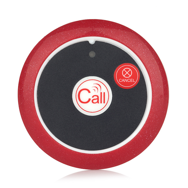 Chinese cheap wireless calling system restaurant cafe hotel service equipment push button