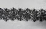 Nylon Eyelash Lace Trim for ladies garment