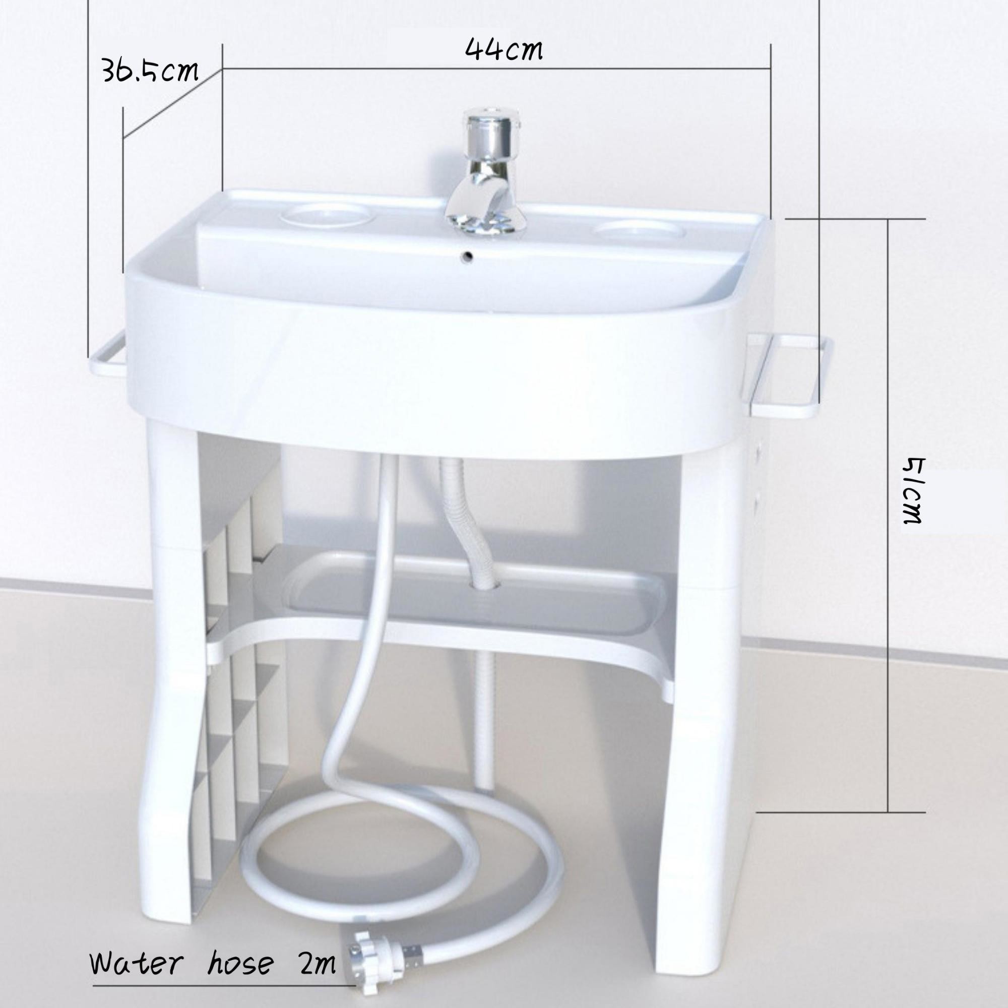 Customization Children's Washstand Hand Basin Kids Play Sink With Running Water & Led Light