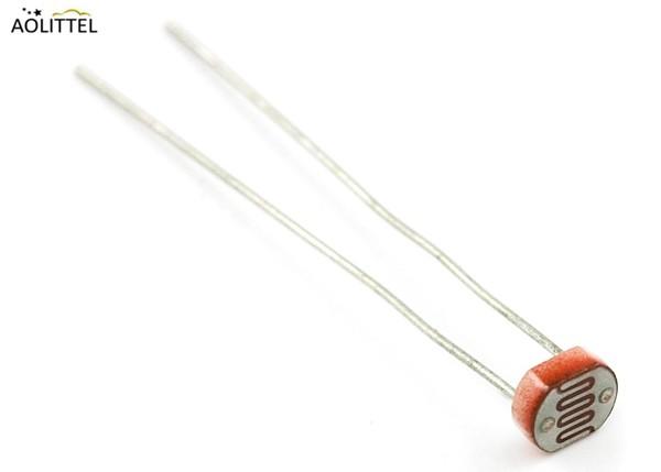 Cheap 4mm Dia CdS Photoconductive Photocell Photoresistor Light Sensor 540nm For Camera Exposure for sale