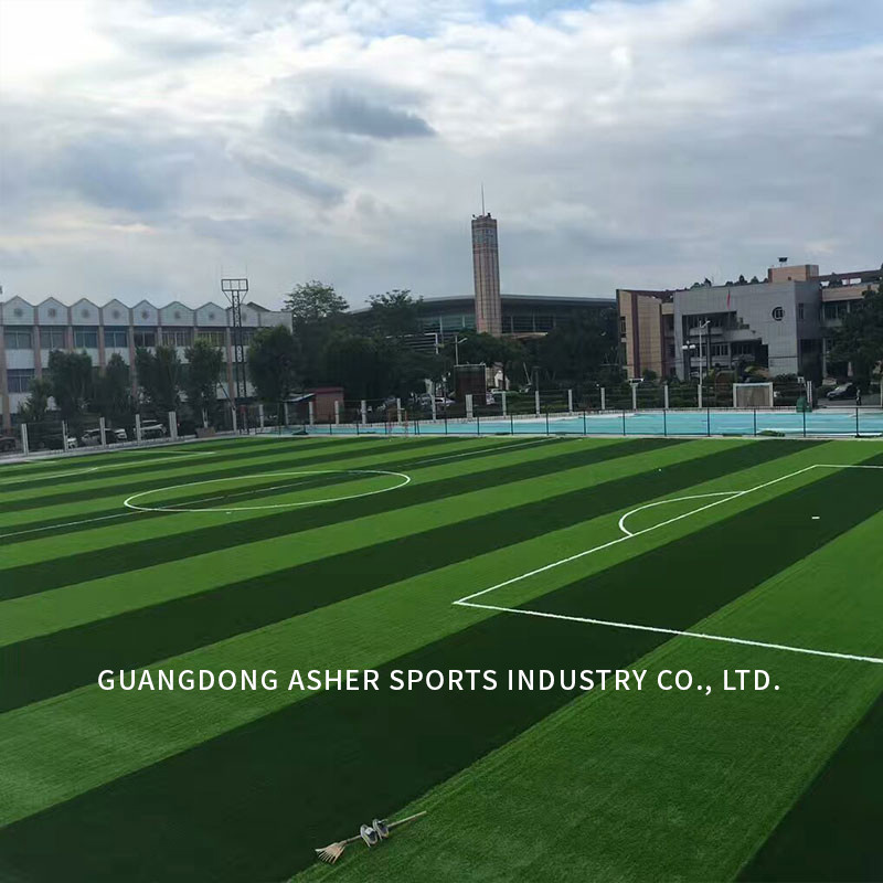 Recyclable Public Astro Turf Pitches , Synthetic Soccer Pitch 12000 Dtex