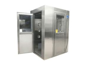 Quality 30m/S PLC Stainless Steel Air Shower L Type For Space Saving 1.12KW wholesale