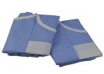Air Permeable Disposable Safety Clothing , Disposable Theatre Gowns CE & ISO