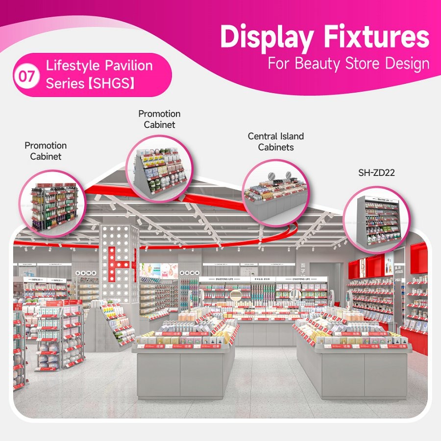07-SHGS Beauty Store Design With Beauty and Lifestyle Museum Style