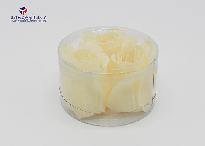 Reusable Materials Clear Plastic Cylinder Packaging Tubes Dia 7cm Easy Carrying
