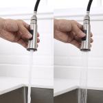 Steel 304/316 Kitchen Water Low Lead Mixer Tap Flexible Kitchen Gold Color