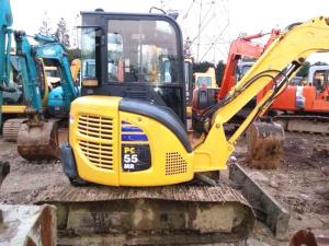Quality Used Japan Mini Excavator /Used KOMATSU PC55MR Excavator wholesale