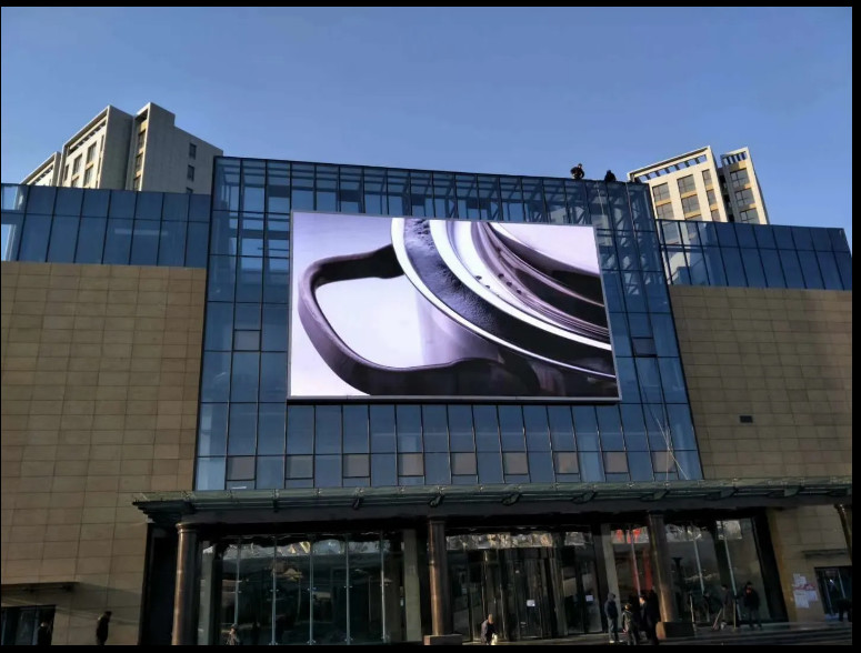 10000Dots/M2 Outdoor LED Display Panels Full Color 3-In-1 1R1G1B IP65 Waterproof
