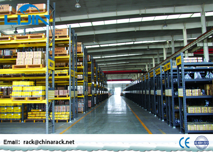 Anti Corrosion Heavy Duty Garage Racking , Q235B Cold Steel Steel Racking System