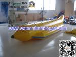 Fire resistance Yellow Banana Fishing Boats For Commercial Rental