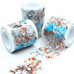 No Residue UV Proof PET Material Clear Washi Tape