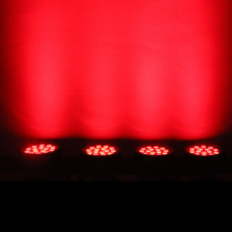 90W RGBW 4in1 Par Slim Led Flat Par Can Light For Outdoor Dj Stage Event Light