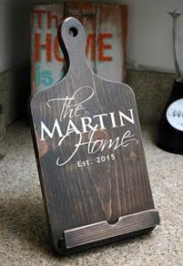 Quality Cookbook Stand , Tablet Stand, Ipad Holder , Farmhouse Kitchen Decor , Housewarming Gift , Wedding wholesale