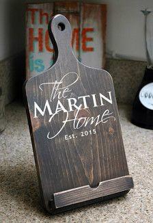 Cookbook Stand , Tablet Stand, Ipad Holder , Farmhouse Kitchen Decor ,