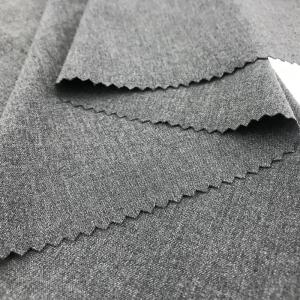 Quality 225gsm Woven Plain Dyeing Polyester Fabric TR Suit Cloth Breathable wholesale