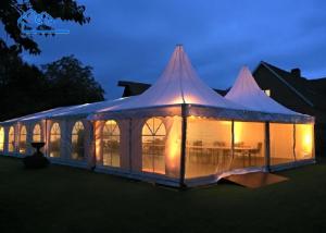 Quality Custom Permanent Party Marquee Tents White For Outdoor Events Luxury Party Marquee wholesale