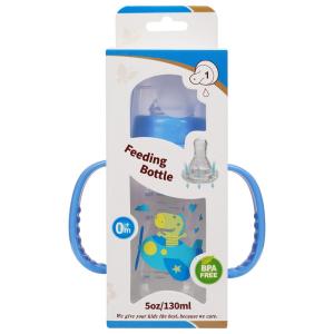 Quality Double Handle 5oz 130ml PP Polypropylene Infant Feeding Bottle wholesale