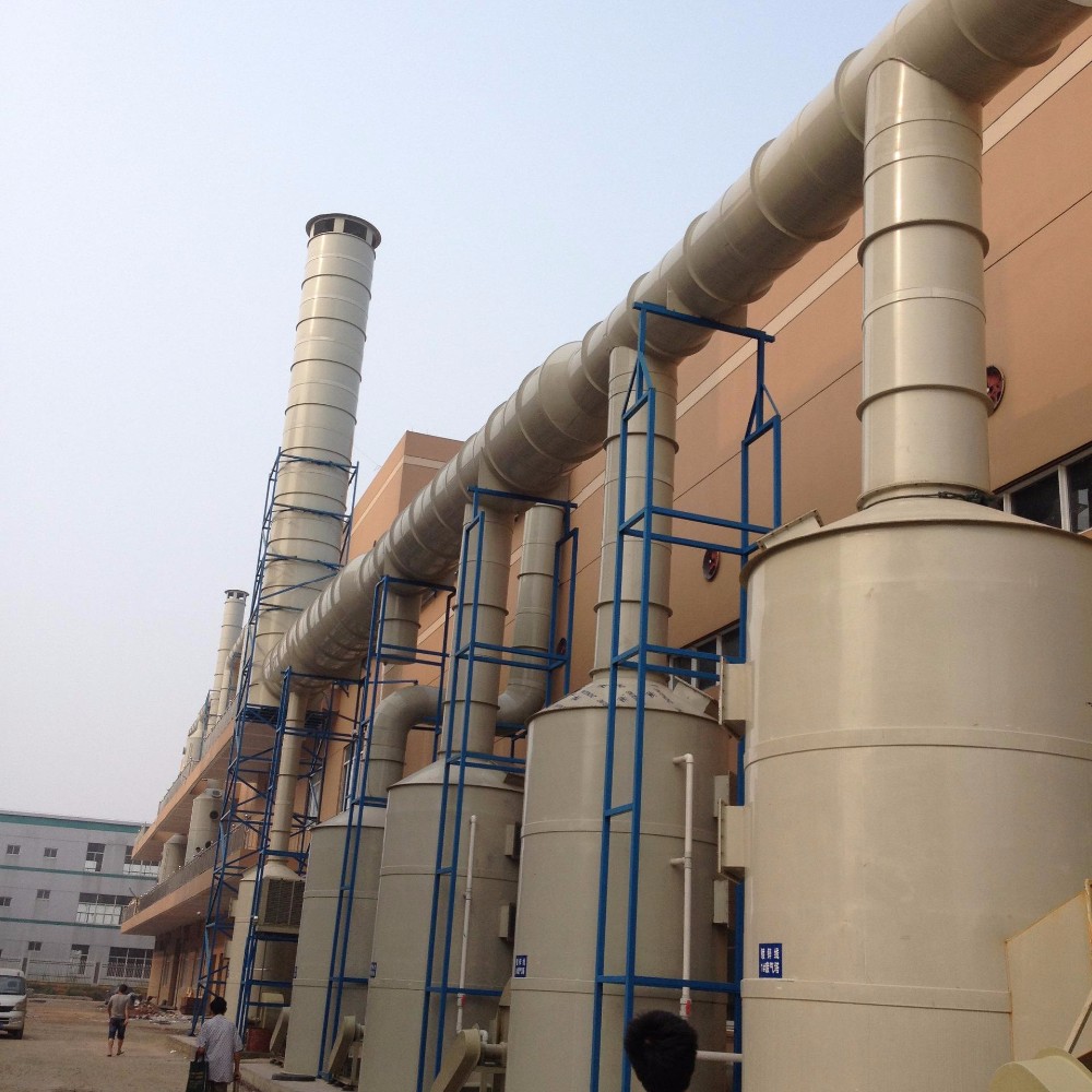 400 kg Deentrainment Tower Exhaust Wet Gas Scrubber Tower for ODM Disposal Equipment