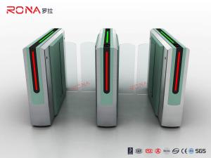 Quality 304 SS Sliding Barrier Gate Turnstile Card Swipe Fingerprint Security Entrance Machine wholesale