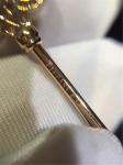 diamonds of crown key 18kt gold with yellow gold or white gold or pink gold