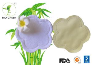 Quality Comfortable Reusable Bambooty Breast Pads , Bamboo Organic Cotton Nursing Pads wholesale