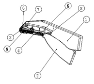 5.5mm Disposable Skin Stapler