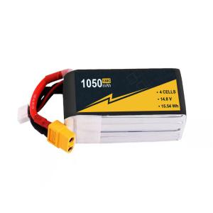Quality High Output 1050mAh 14.8V 4s1P Lipo Battery 130C RC Model Boat Batteries wholesale
