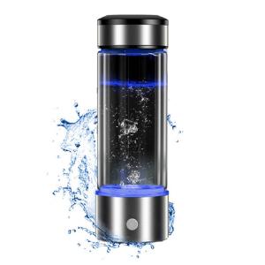 Quality Homefish 2021 OEM Glass Hydrogen Generator Water Bottle SPE PEM Technology Water Ionizer Portable Hydrogen Water Maker wholesale