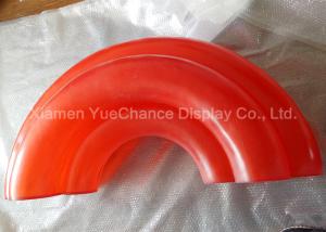 Quality OEM / ODM Transparent Decoration Red Color Crystal Resin Rainbow Sculpture wholesale