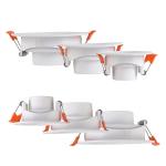 OEM SKD Indoor LED Recessed Downlight 3inch Rustproof Durable