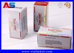 Silver Holographic 10ml Vial Boxes Custom Pharmaceutical Small Cardboard Boxes